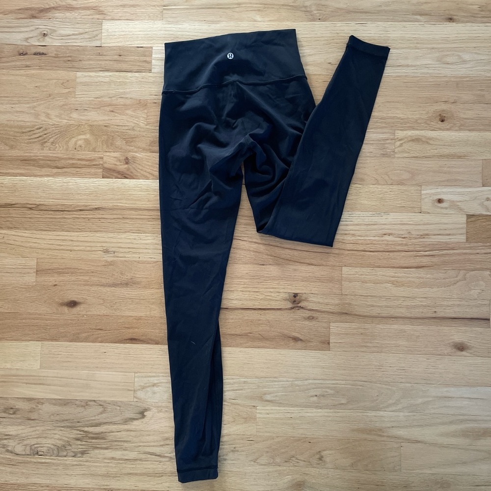 LULULEMON Wunder Train High Rise 25” Black Leggings